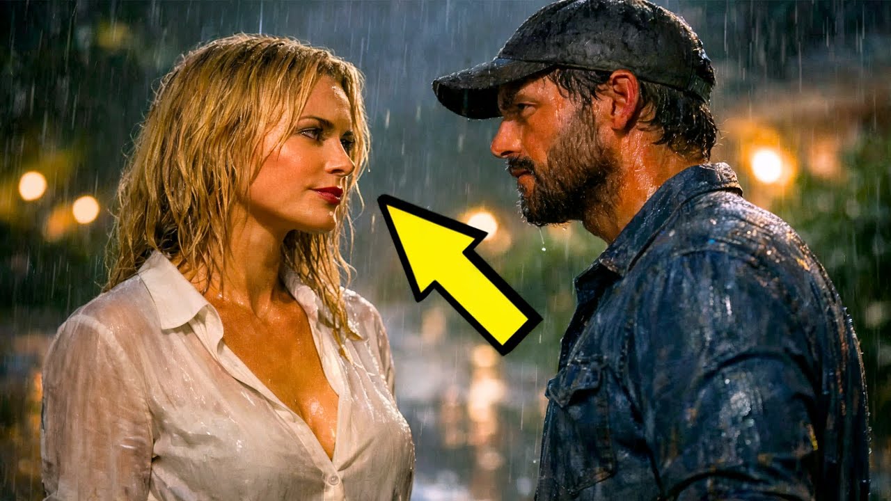 NON GUARDARE LA MIA MAGLIA BAGNATA, DISSE LA BIONDA RICCA… MA IL GIARDINIERE HA VISTO TUTTO…