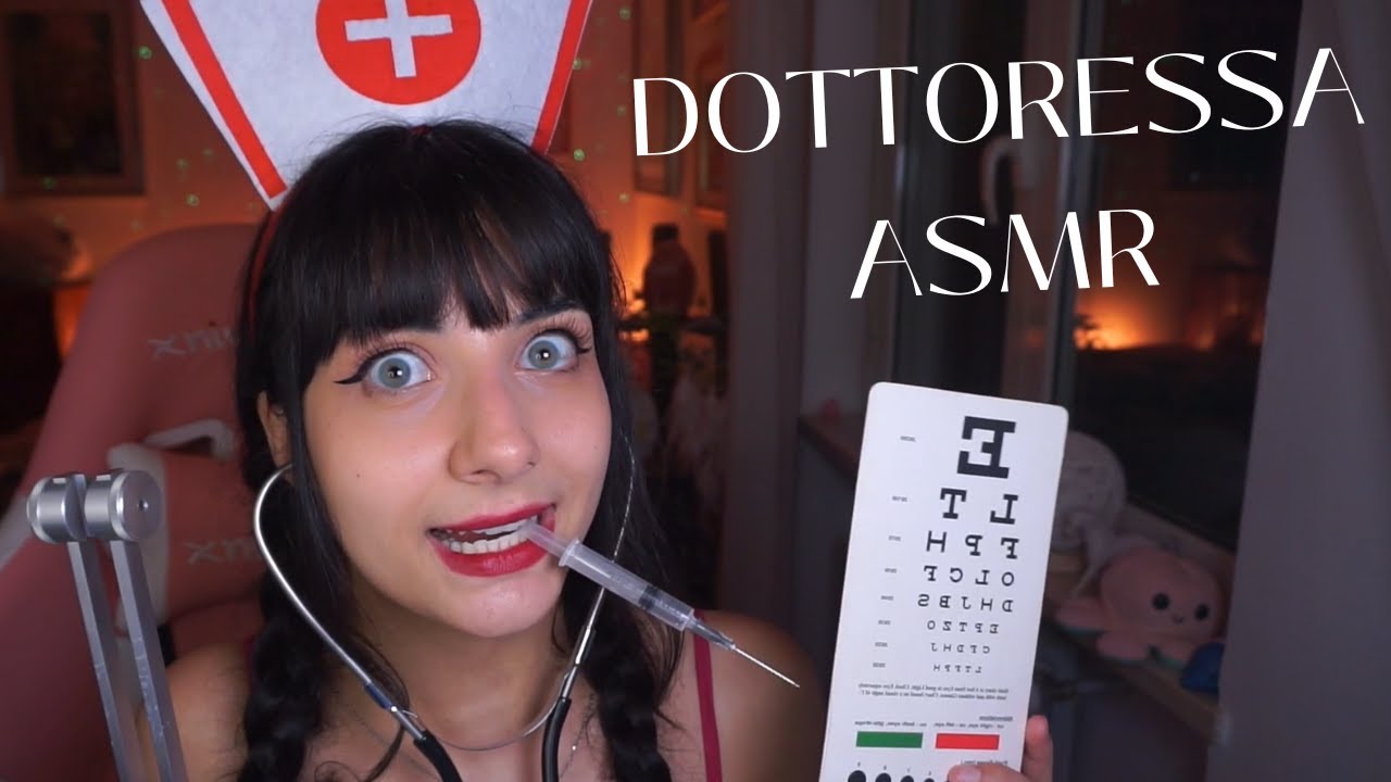 VISITA MEDICA COMPLETA 🩺 Roleplay ASMR ITA 🔴Live🔴