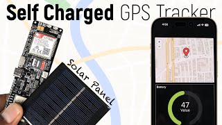 GPRS + GPS + Adafruit MQTT + Solar Charging based GPS Tracker  | ESP32 Projects | IOT Projects