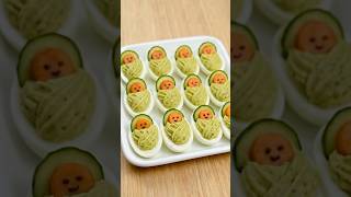 Cute Deviled Egg Babies #healthy #food #cooking