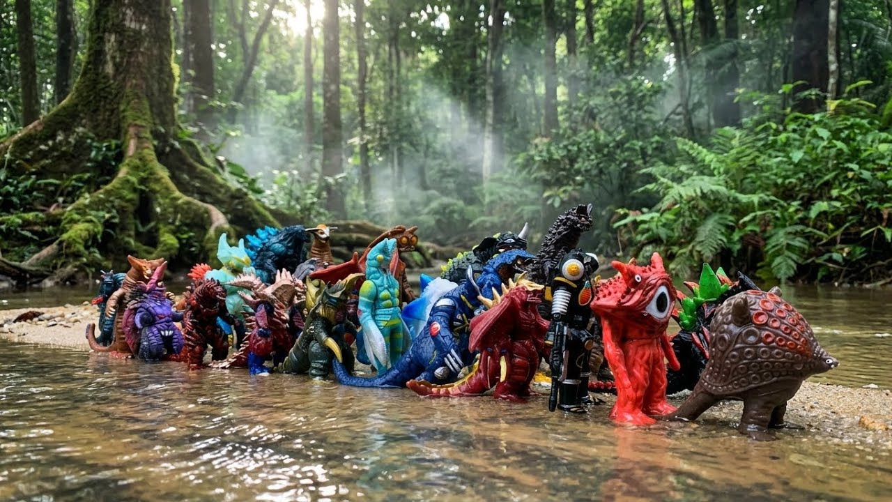 ULTRA KAIJU | ULTRAMAN VS GOMORA, RED KING, GOLZA, ALIEN BALTAN, ZETTON, FIVE KING, ANTLAR, GAN Q