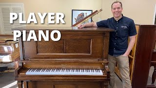 Old Player Piano Gets A Modern Upgrade