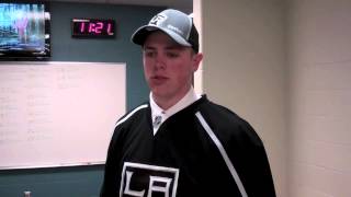 2012 NHL Draft Day Reactions with Tanner Pearson of the Los Angeles Kings