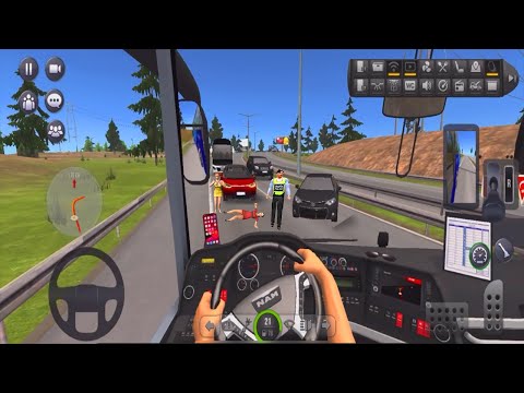 Europe Bus Accident🚍🚑🔥Bus Simulator : Ultimate Multiplayer! Bus Wheels Games Android