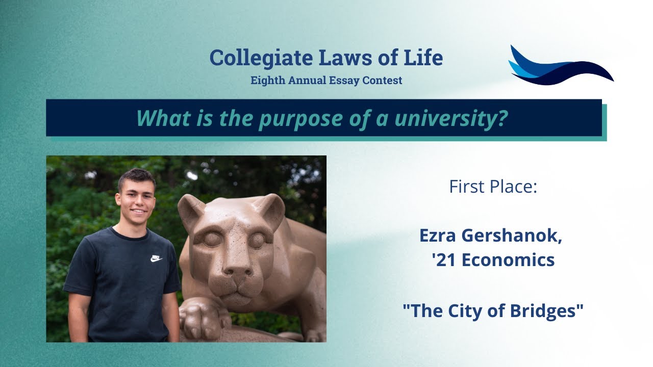 laws of life essay prize