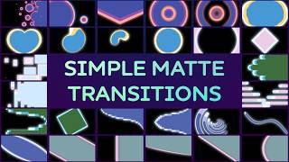 Easy Matte Transitions | Free Smooth Transition Pack (Ae, Pr, Dr, FCPX)