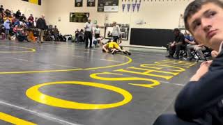 Conner McDowell (Escalon ) vs Joesph Mincks (Delta) Quarter Finals SJS D5 Champs