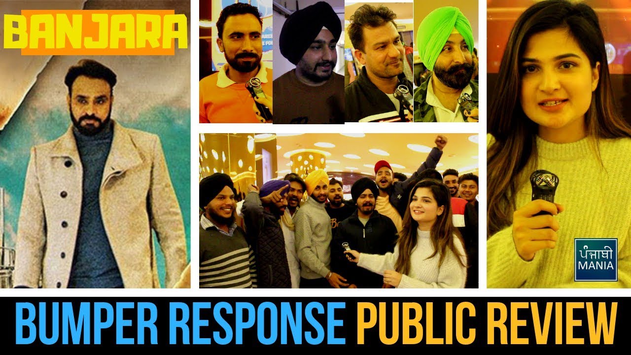 Banjara Movie Public Review | Babbu Maan | Shraddha Arya, Jia Mustafa, Sarah Khatri