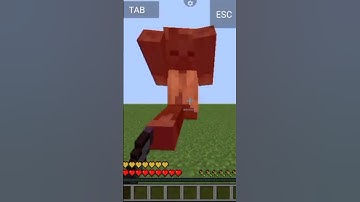 minecraft combo in pojavlauncher (touch control) #minecraft #shorts