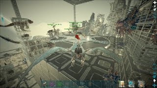 Ark Official PVP: Destroying Vendetta Greenhouse in Extinction 474
