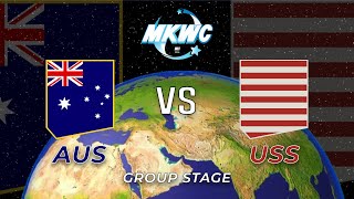 [MKWC 2026] Australia vs. US South | MKWii World Cup 2026 Group Stage