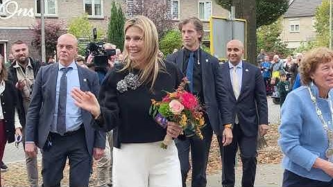 Koningin Máxima bezoekt Osse projecten die gemeenschapszin versterken
