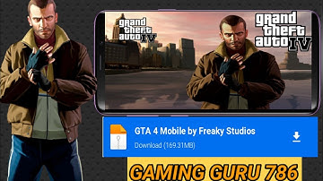 How To Download Gta 4 in Android || Install Gta 4 Apk+data 2021 || With Gameplay Proof