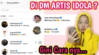 CARA DI DM ARTIS IDOLA DI INSTAGRAM || Keren cocok untuk prank 2020