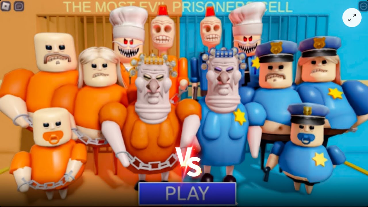 PRISONER VS POLICE PRISON RUN! NEW SCARY OBBY #Roblox - YouTube