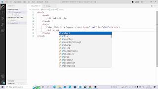 Perimeter of Square Calculator in Javascript
