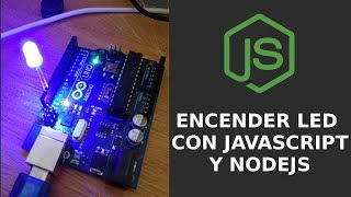 Javascript and Arduino | Make blink a LED