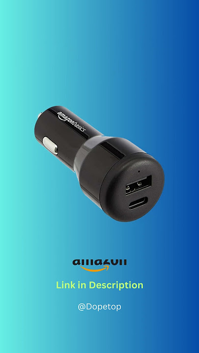 mophie dual USB-C car charger 40w (Apple Exclusive)