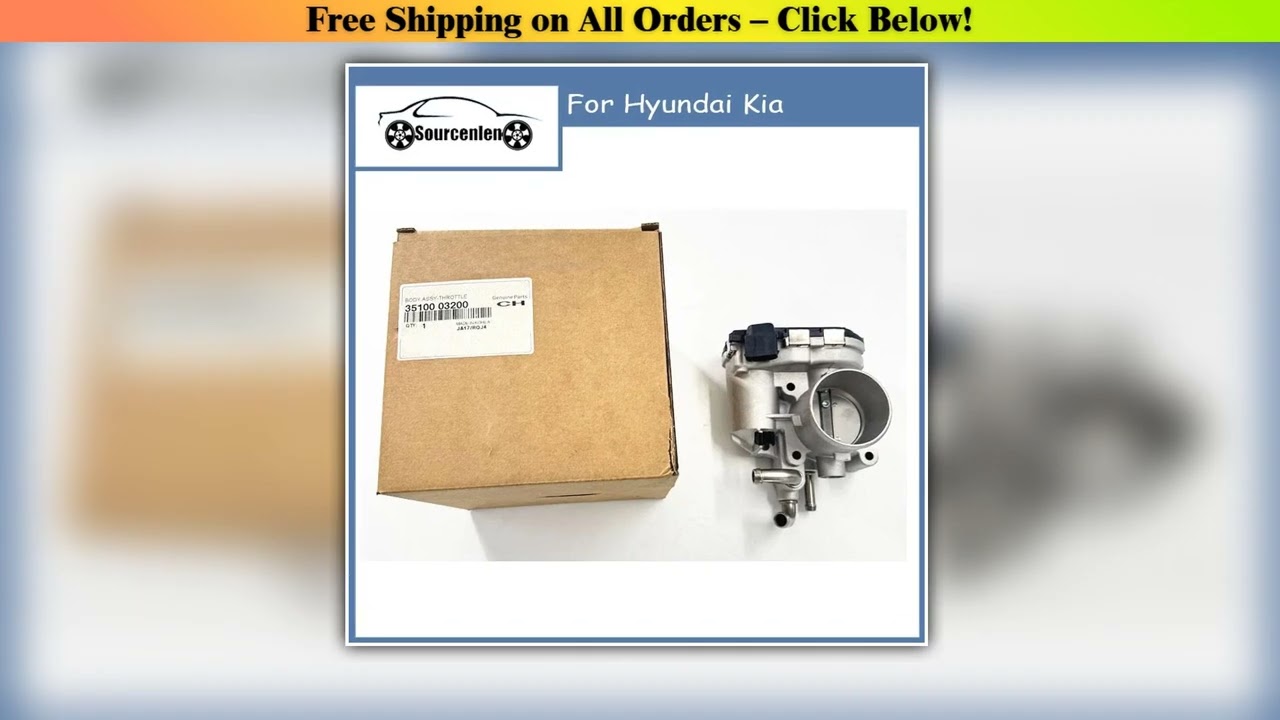 Brand New Throttle Body Valve for Hyundai Kia 3510003200 35100-03200 Wholesale Best Quality New