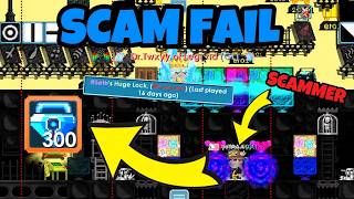 300 BGL MAINLOCK SCAM FAIL! (BIG TRADE) OMG | Growtopia screenshot 5
