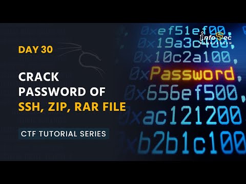 Ethical Hacking Tutorial : Use of John the ripper : 2- Crack Password of SSH , Zip File , Rar File