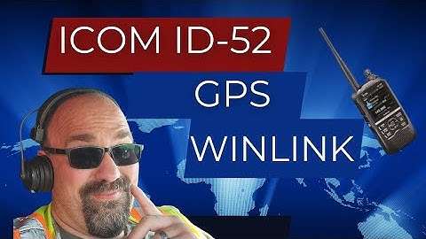 Icom ID-52 GPS with Winlink