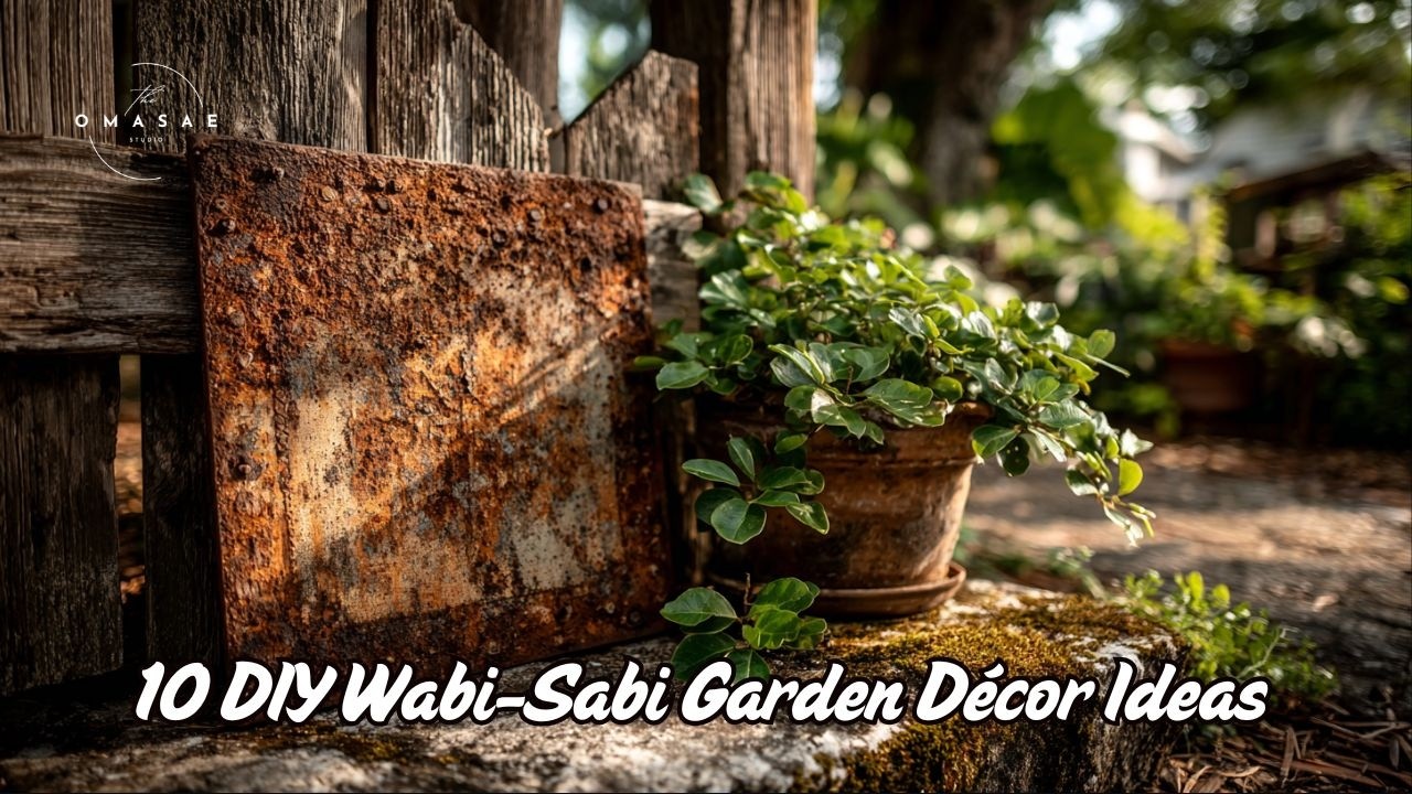 10 DIY Wabi Sabi Garden Décor Ideas to Transform Your Space into a Serene Retreat