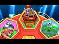 Spin the Robot Blaze Wheel #22 with AJ & Trouble Bot! 🚗 | Blaze and the Monster Machines