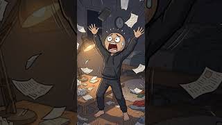 I Did the ENTIRE Group Project Alone 💀#shorts #funny #comedy #usa #usashorts #animation #cartoon