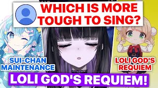 Ririsya Cringes Singing Suichans Maintenance Song But Says Loli Gods Requiem Is Worse eng Subs