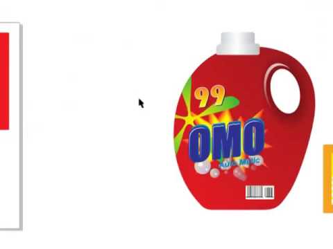 Video Vẽ chai OMO bằng Corel Hướng dẫn học Corel CorelDRAW... - YouTube