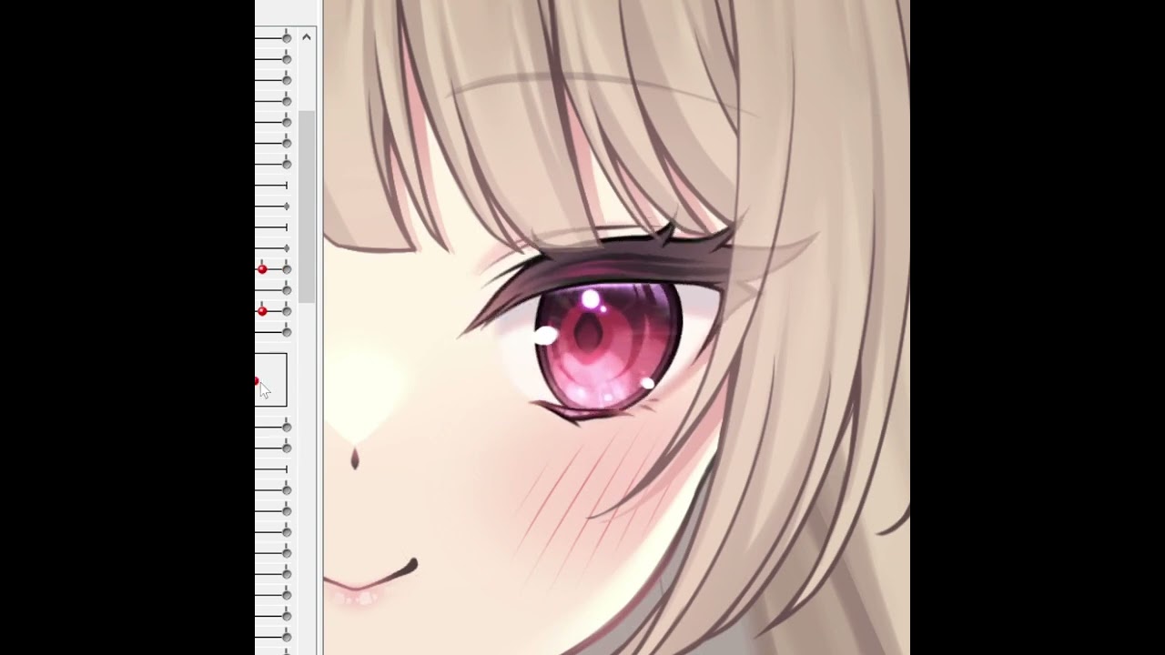 【Live2D WIP】目の動き/eye physics 