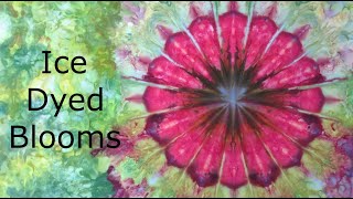 How to Make Ice Dyed Blooms