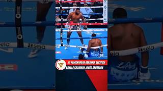 17 KEMENANGAN BERAKHIR SEKETIKA BAKOLE KALAHKAN JARED ANDERSON