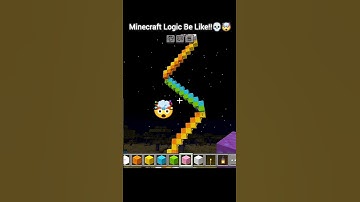 Minecraft Logic Be Like!! 🤯💀 #shorts #minecraft #gaming #bossmjb