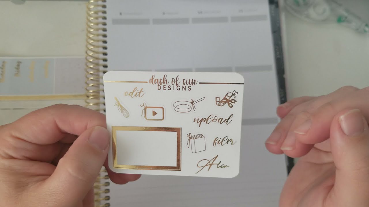 Plan With Me feat: Dash of Sun Designs