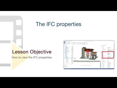 usBIM.clash Tutorial - The IFC properties - ACCA software - YouTube