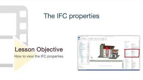 usBIM.clash Tutorial - The IFC properties - ACCA software