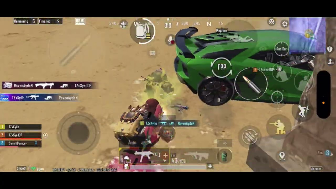 1 vs 3 RNTX and other frags 🔥| Kyllo Gaming | Team Z. ❤️