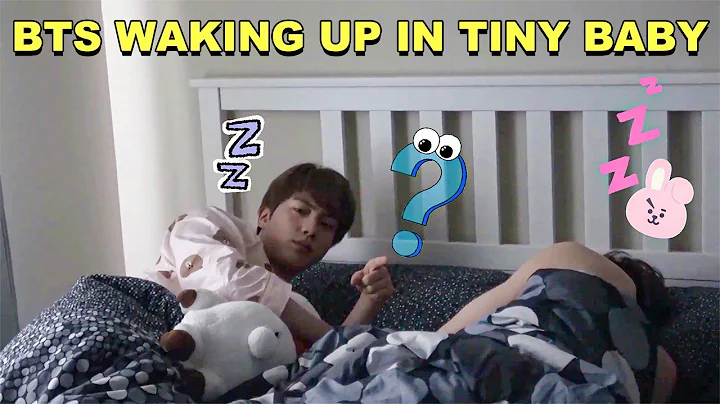 BTS Waking Up In Tiny Baby