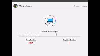 How to Uninstall EaseUS Partition Master Completely with UninstallService screenshot 4