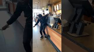 i was tweaking out at Starbucks!