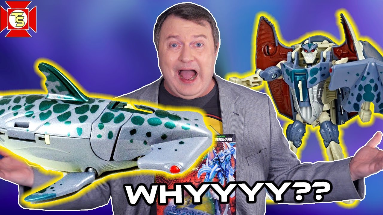 Why CYBERSHARK? A Transformers Beast Wars Review - YouTube