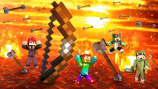 MINI GAME : XẠ THỦ BẮN CUNG VIP NHẤT NOOB TEAM ?? XÂY DỰNG CĂN CỨ VÀ BẮN CUNG TRONG MINECRAFT