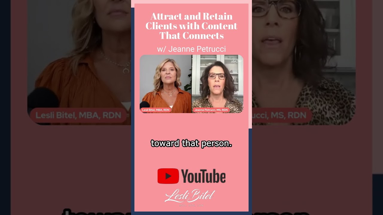 Attract and Retain Clients with Content That Connects | Lesli Bitel  