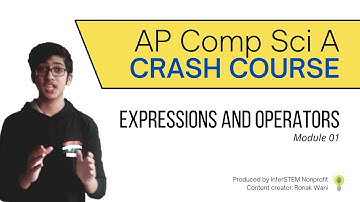 AP Computer Science A Crash Course: Expressions and Operators