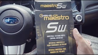 Quick Maestro SW install on my 2016 Subaru WRX