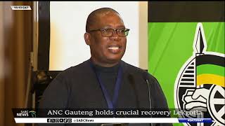 ANC Gauteng Provincial Task Team holds crucial recovery Lekgotla