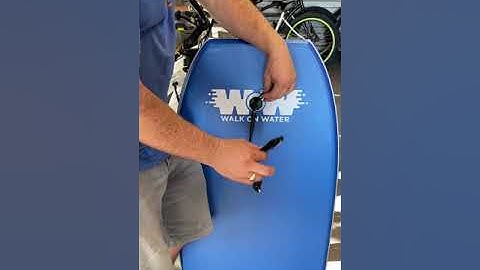 How to Attach a Leash to a Bodyboard