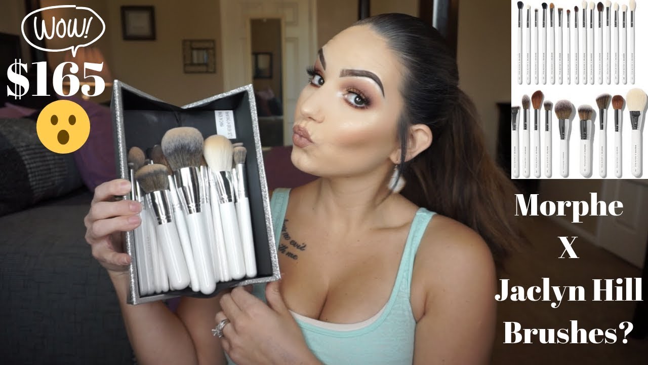 MORPHE X JACLYN HILL MASTER BRUSH COLLECTION REVIEW / GIVEAWAY WINNER